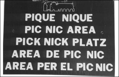 A PIQUE NIQUE BY ANY OTHER NAME